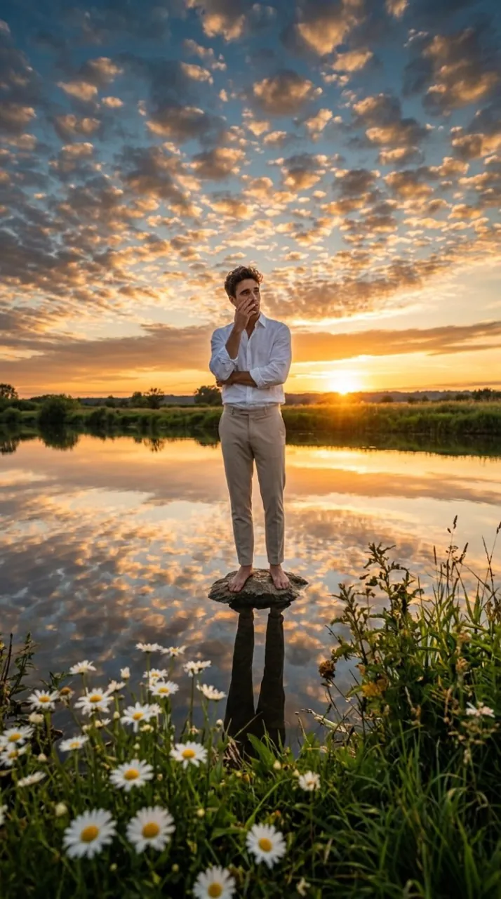 Vikas edit prompt: sunset hero shot